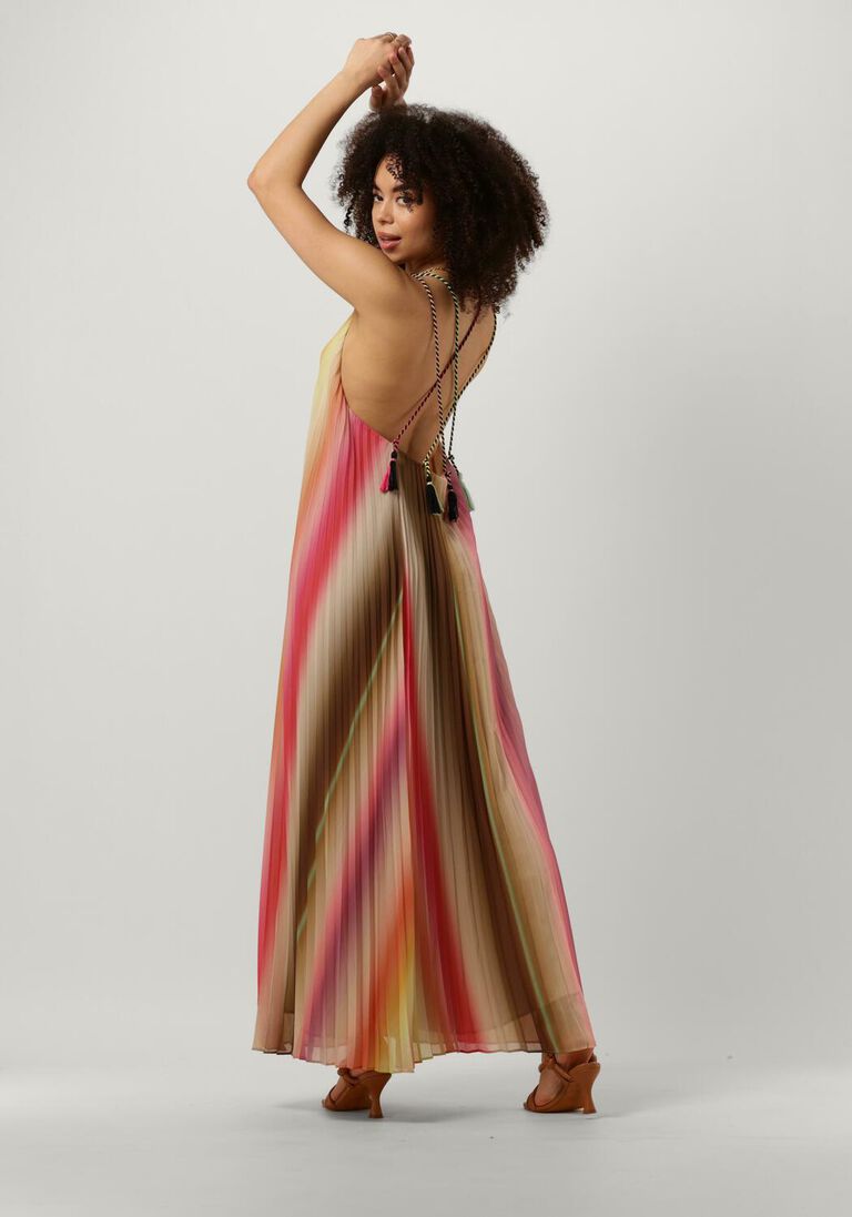 SCOTCH & SODA multi scotch & soda maxi jurk pleated tank top maxi dress