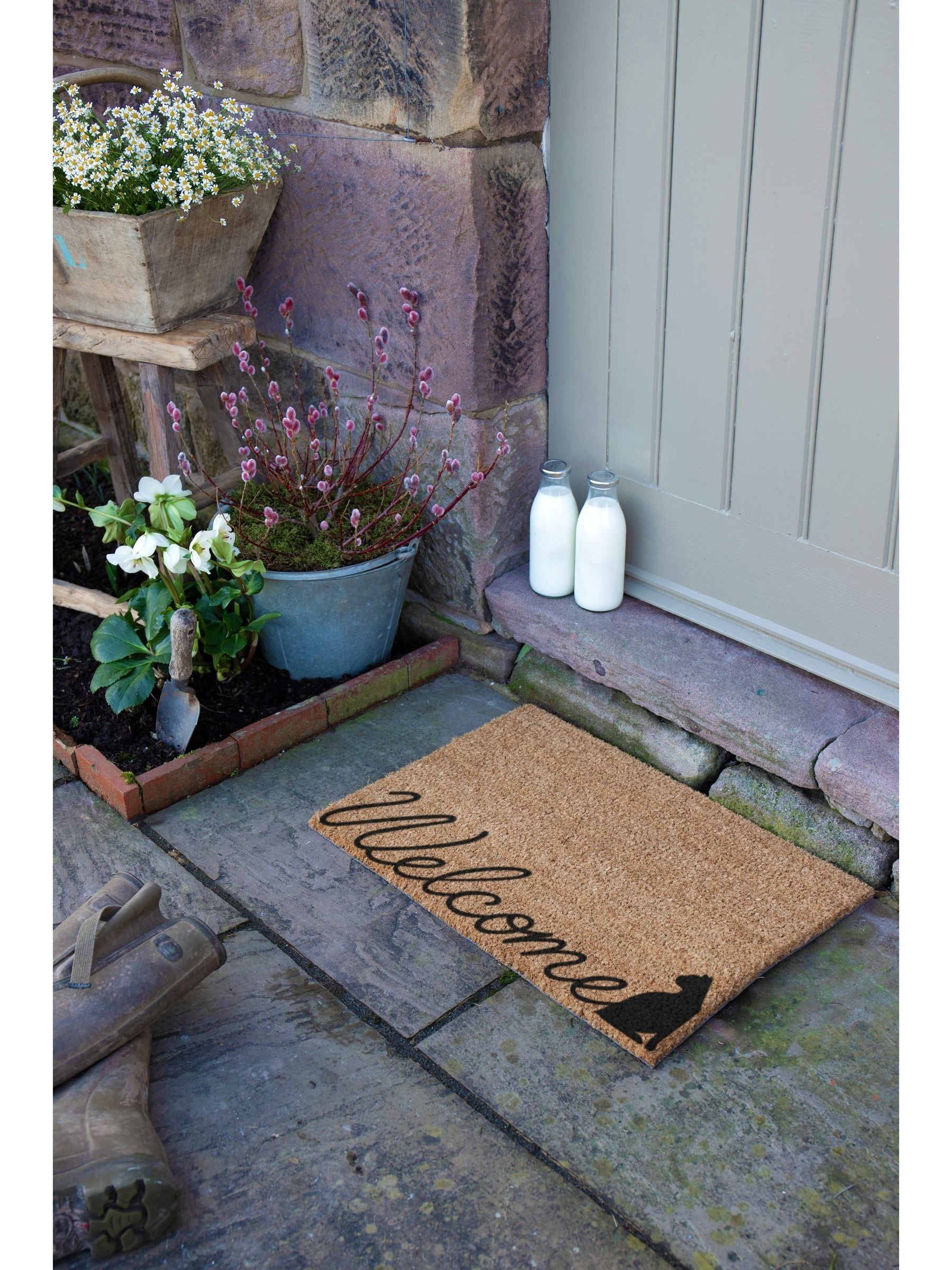 Artsy Mats Welcome Cat Doormat