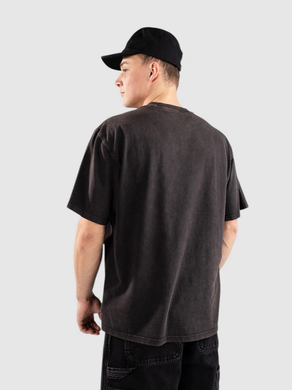 Dickies Plentywood T-Shirt dble dye/acid wash black