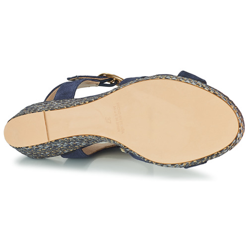 JB Martin - VANITY - CHEVRE VELOURS MARINE