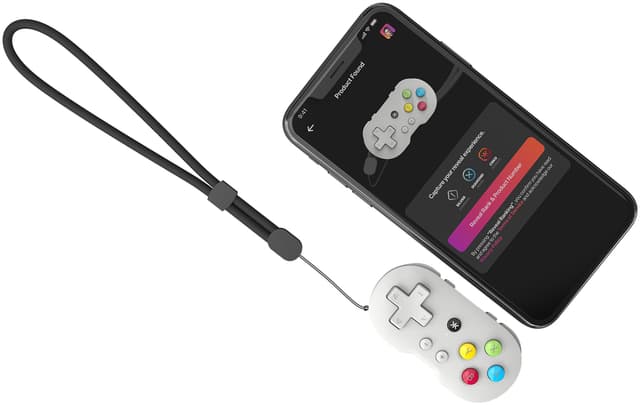 CRKD Atom gamepad (retro grå)