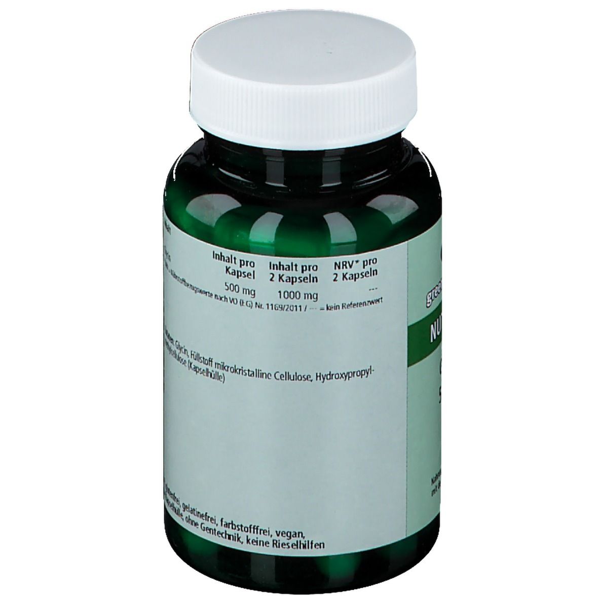 green line NUTRITHEKE Glycin 500 mg