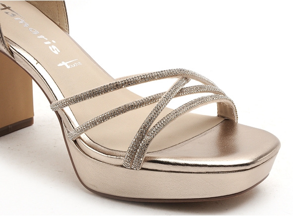 Tamaris nu pieds talons femme 28032 30 or