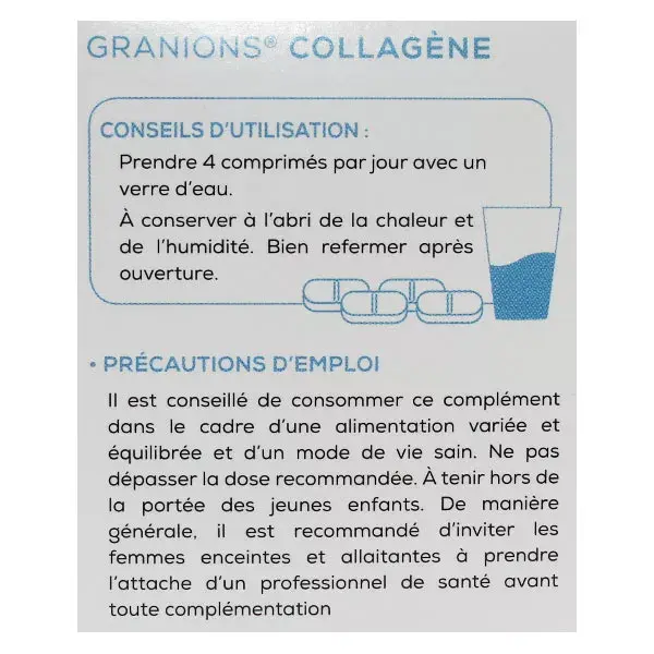 Granions Collagène 60 comprimés