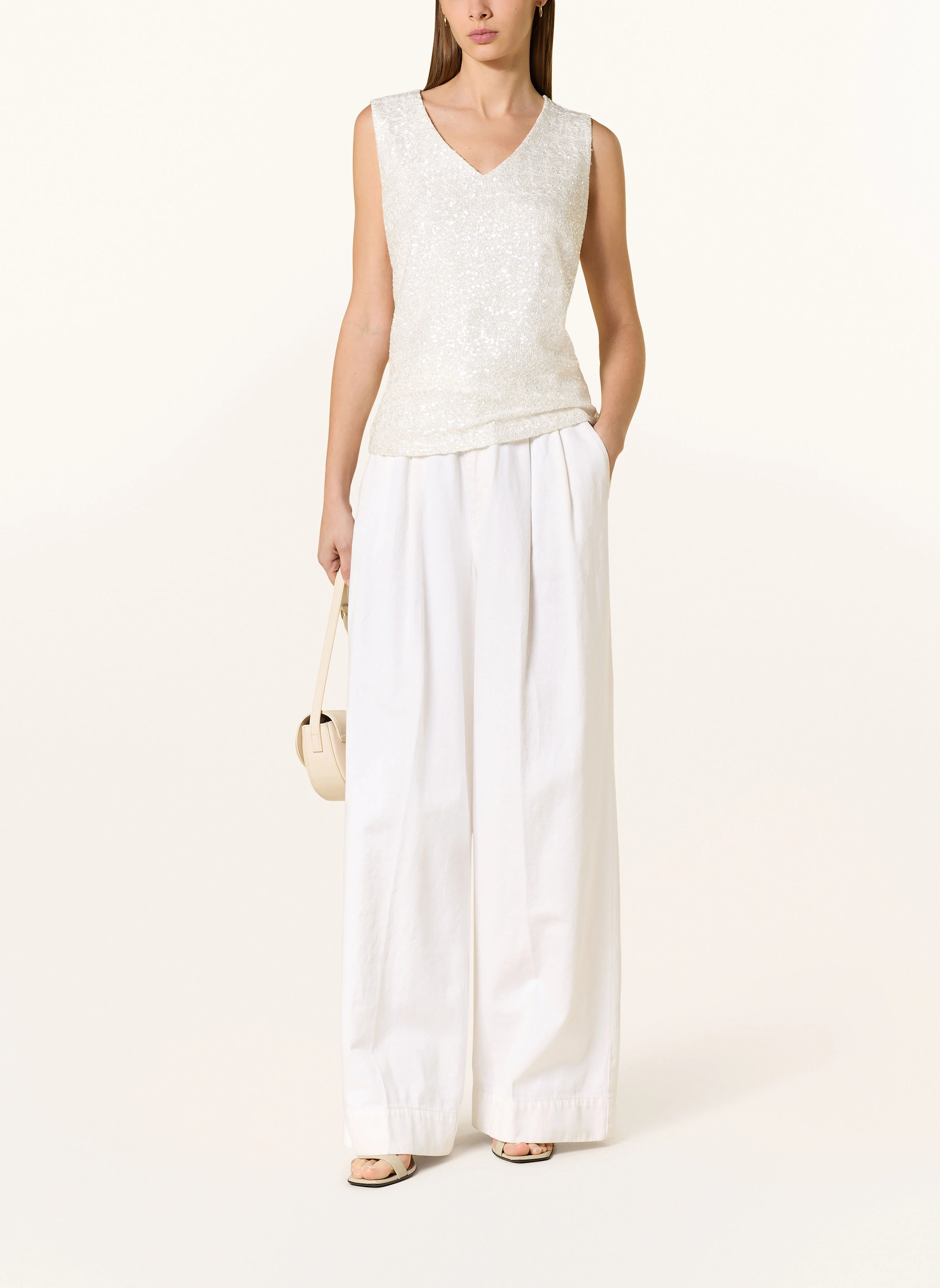 MORE & MORE Top mit Pailletten