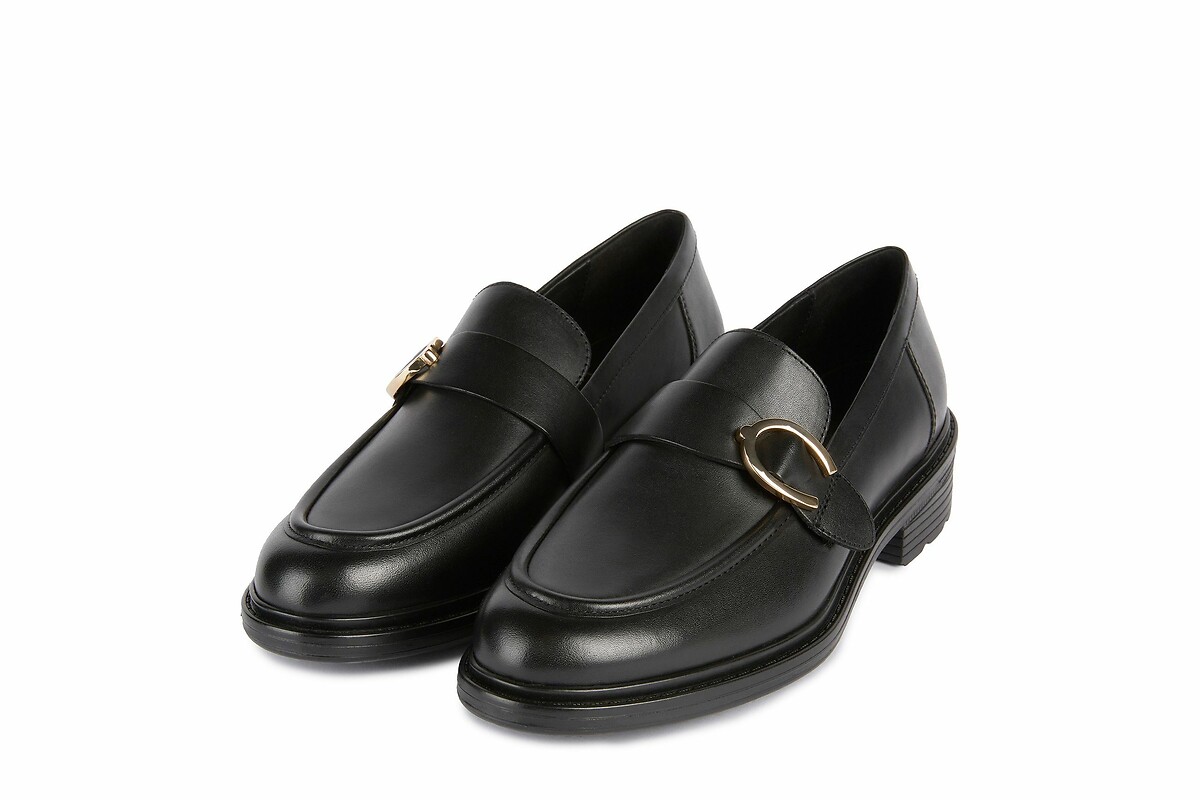 GEOX<br>Mocassins de couro respirável Walk Pleasure