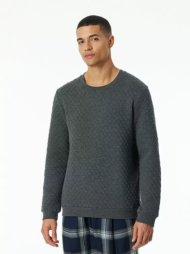 SCHIESSER Loungewear Sweater grau