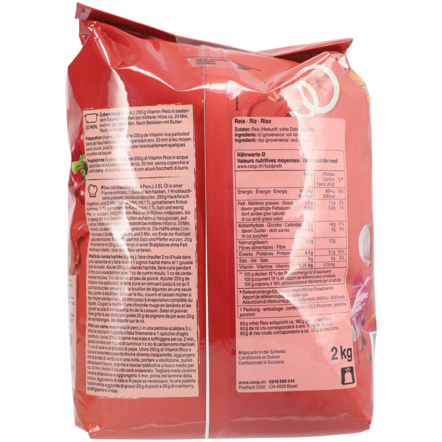 Tom's Best Vitamin Rice Parboiled