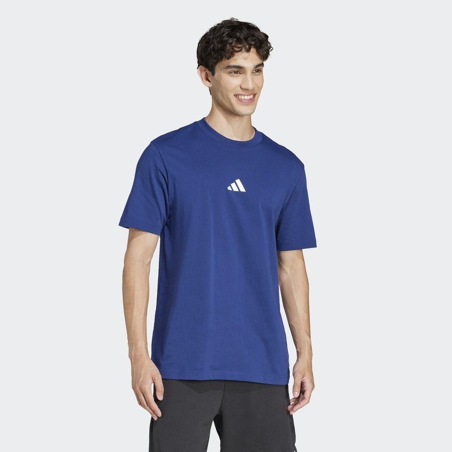 Adidas Essentials Small Logo Single Jersey Tee
