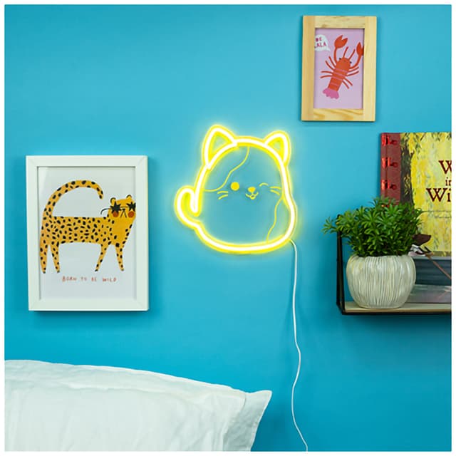 Fizz Creations neon væglampe (katten Cam)