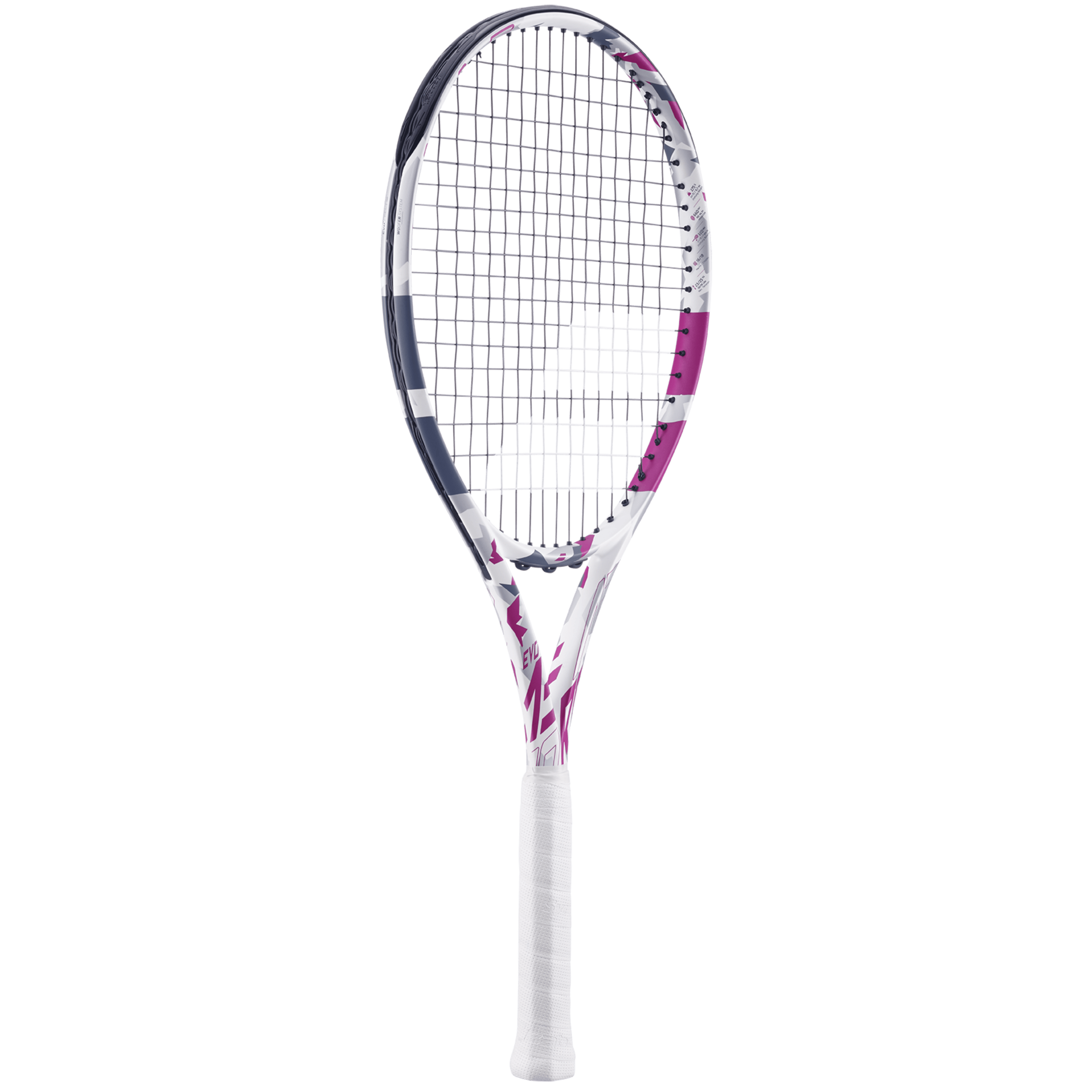 Evo Aero Pink Besaitung Weiß / Rosa