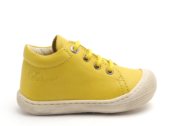 Naturino boots bottine bebe cocoon nappa  0g04 jaune