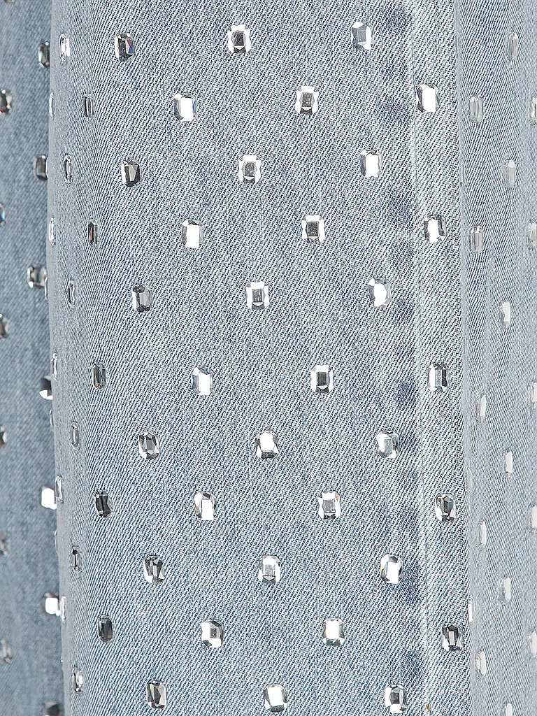 SELF-PORTRAIT Jeans hellblau