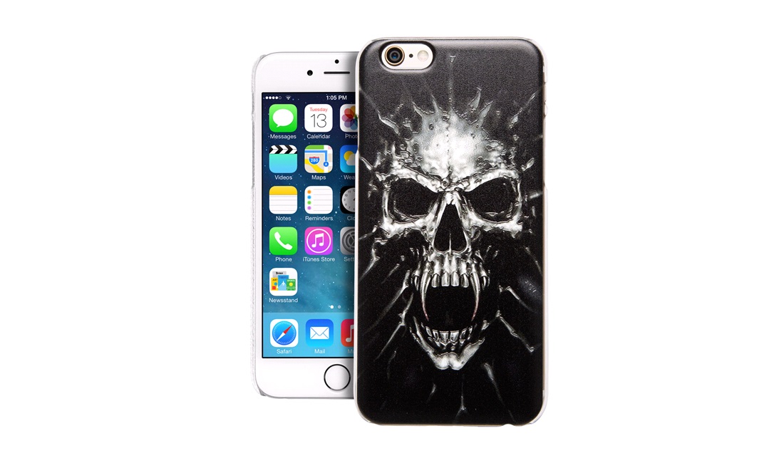 TPU Cover SKULL iPhone 4/4S