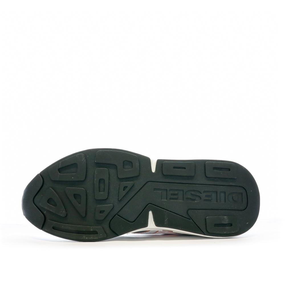 Diesel Baskets Blanches/Orange Homme Diesel Serendipity