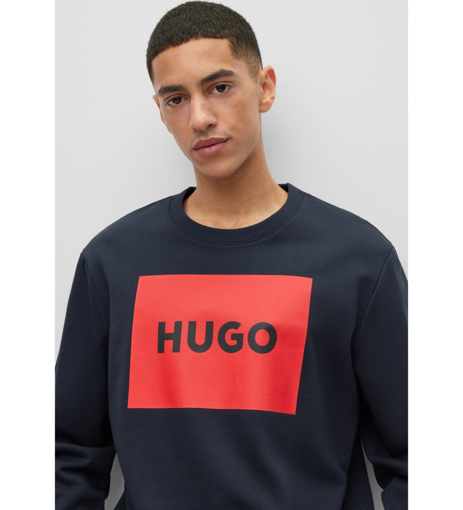 Moletom azul marinho HUGO Duragol