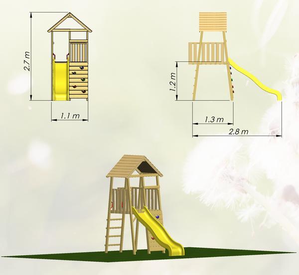 Wendi Toys Spielturm Falke