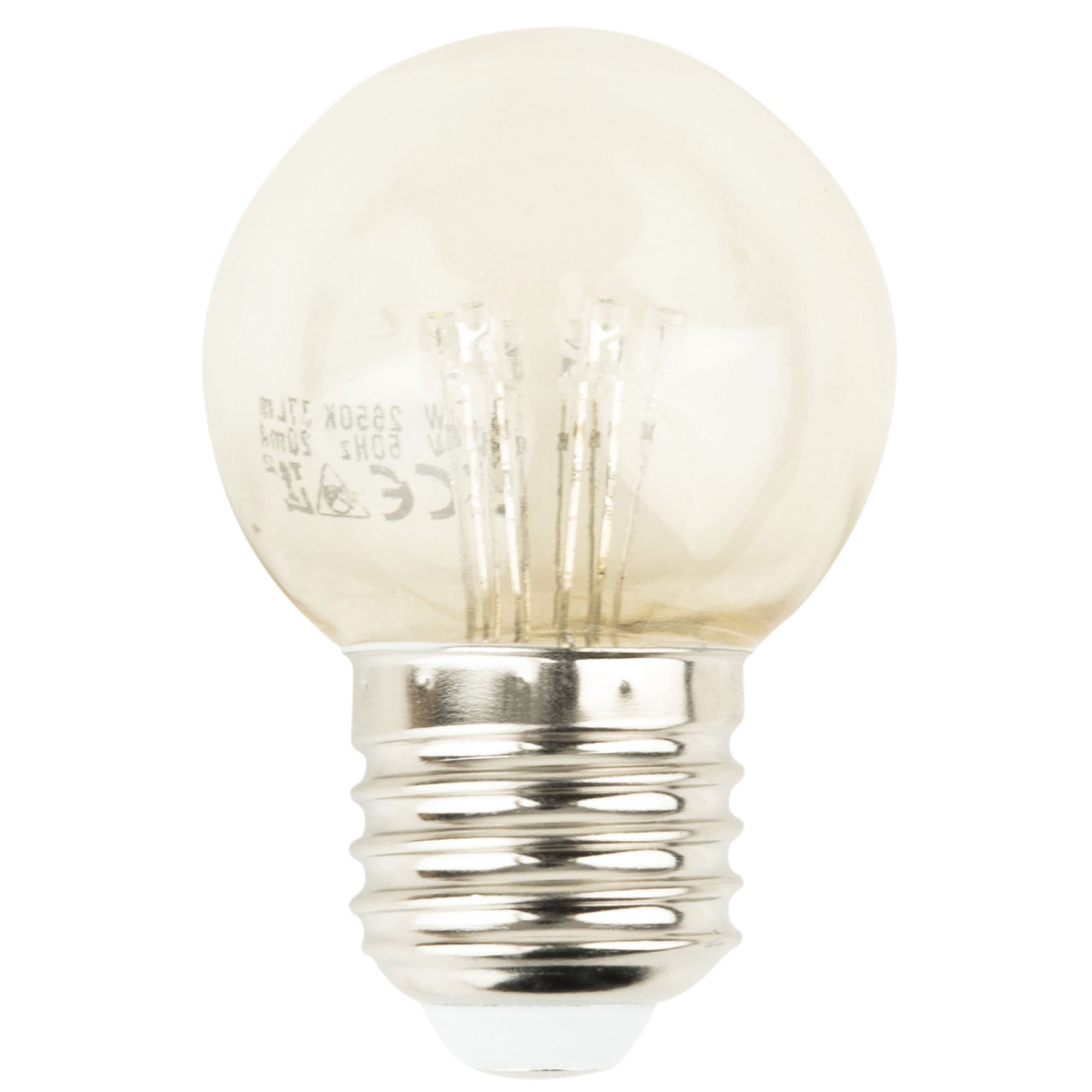Showgear G45 Diode Bulb E27 diodelamp warm wit, 2700 K