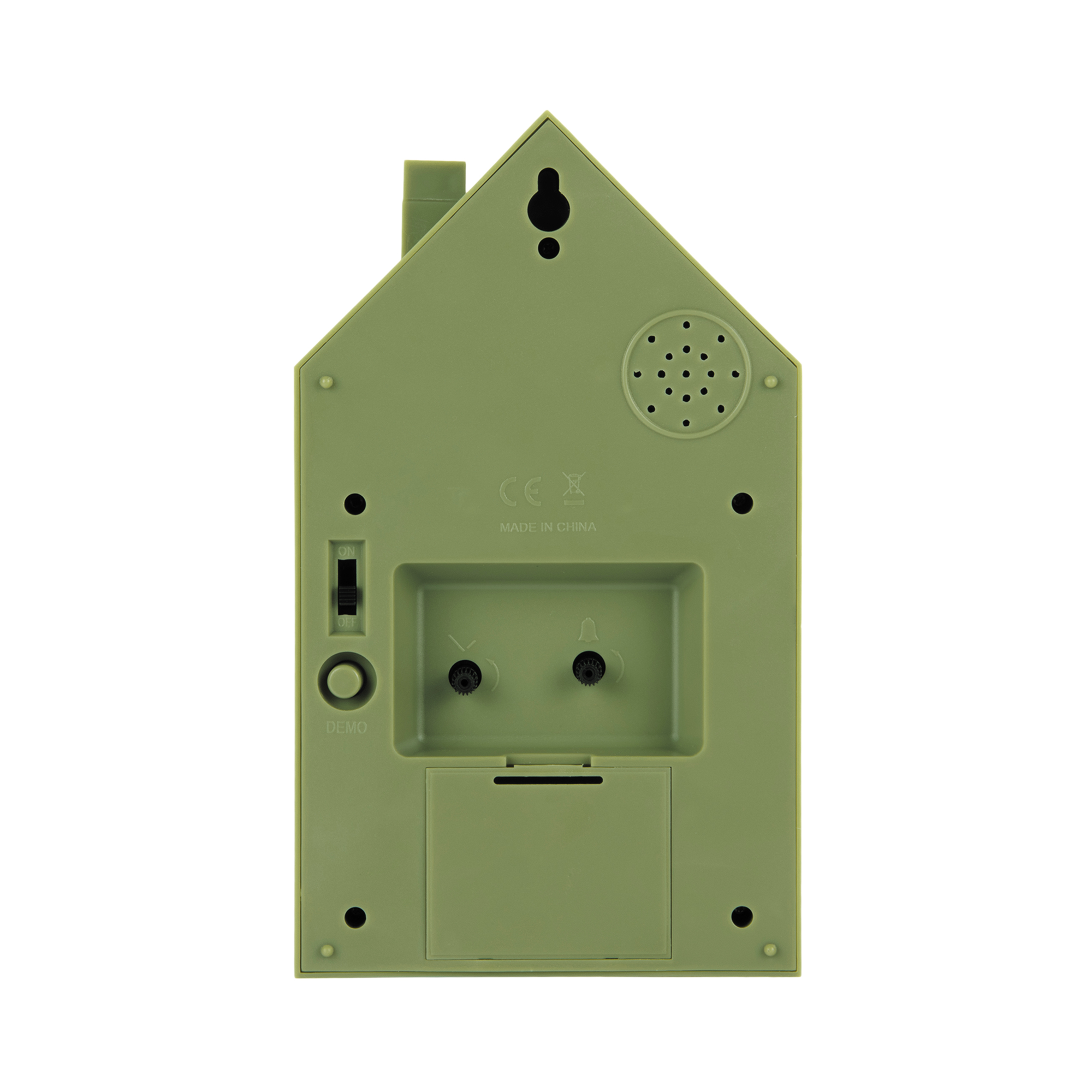 Wekker Modern Cuckoo Oro Luxegroen