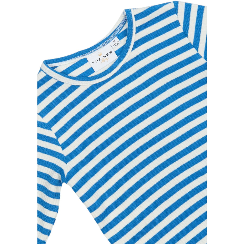 Køb THE NEW Siblings Campanula Striped Fro L_S Rib Tee