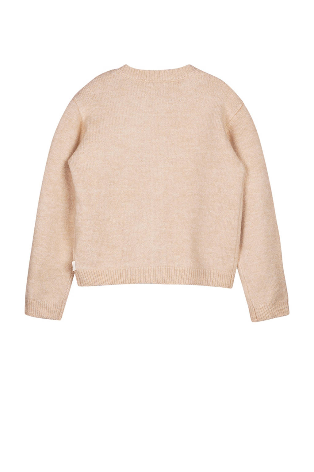 Moodstreet gebreid vest Viva beige