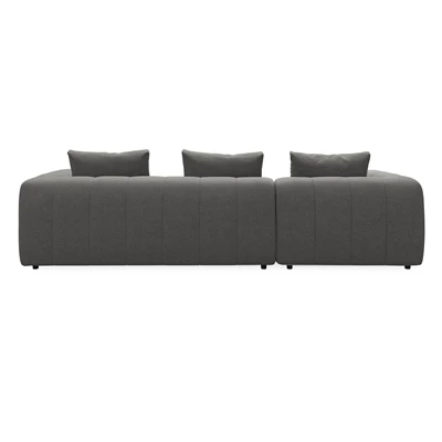 Ingvar venstrevendt sofa med chaiselong