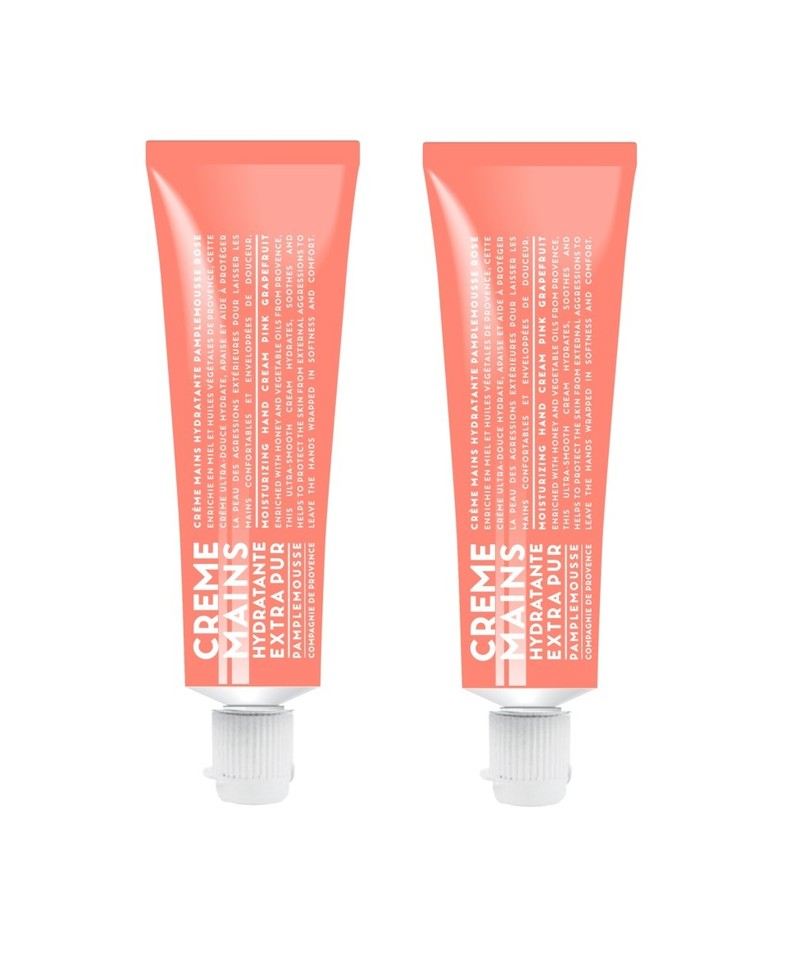 COMPAGNIE DE PROVENCE - 2 x Hand Cream Pink Grapefruit 30 ml - Håndcreme