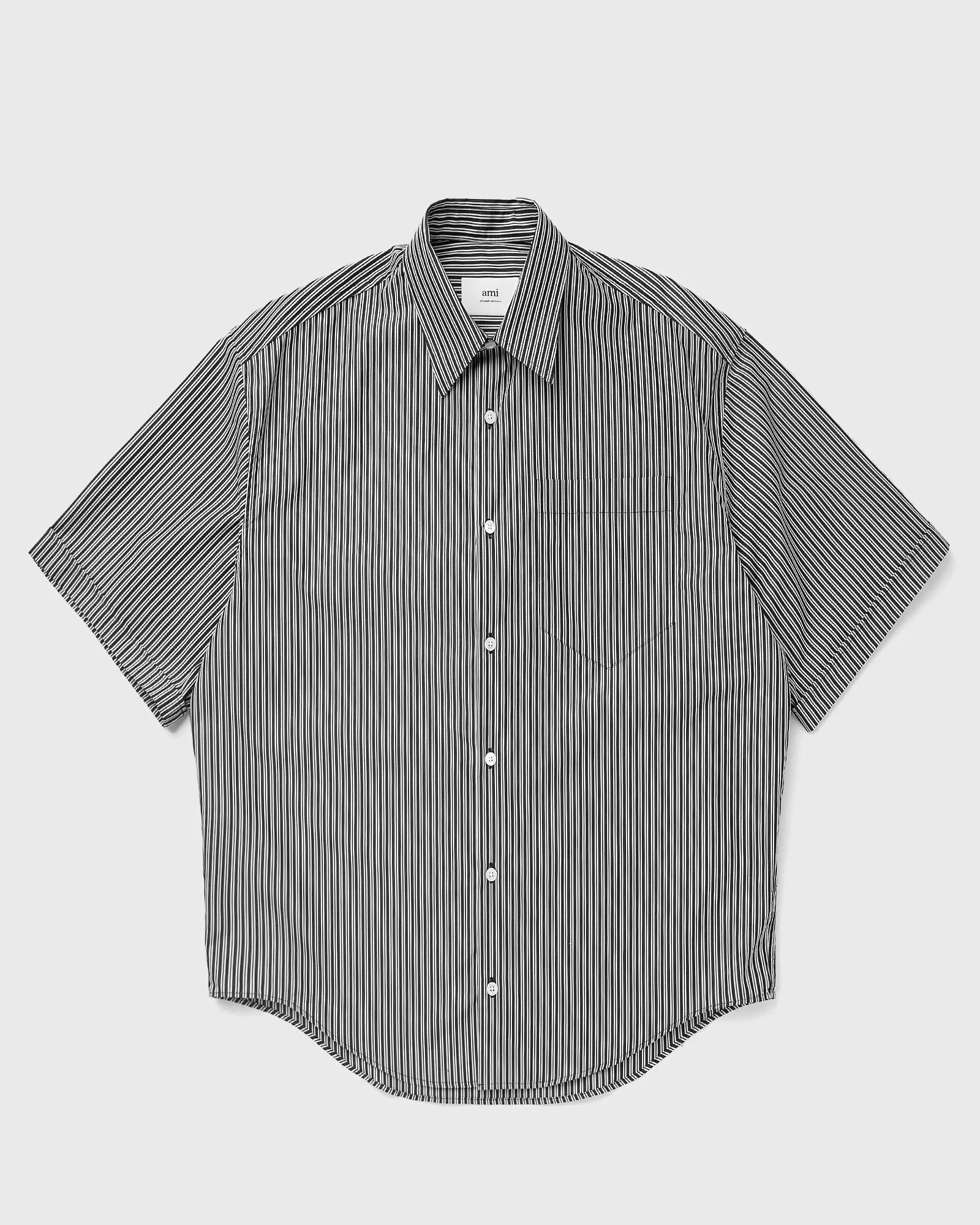 Camisa AMI Paris Boxy Fit de Manga Longa