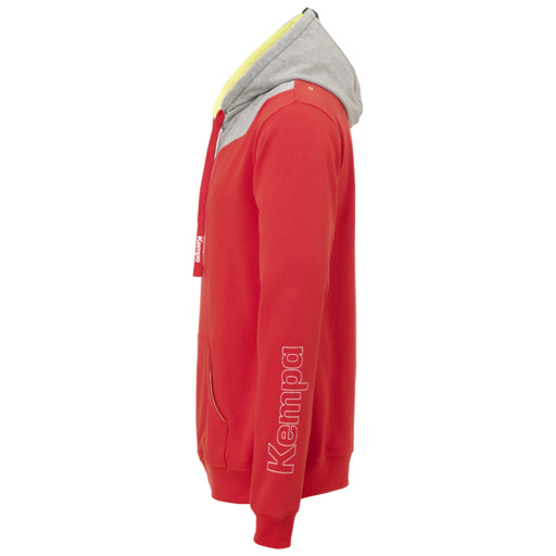 Core 2.0 Hoody Rojo/gris Oscuro Mezcla Kempa