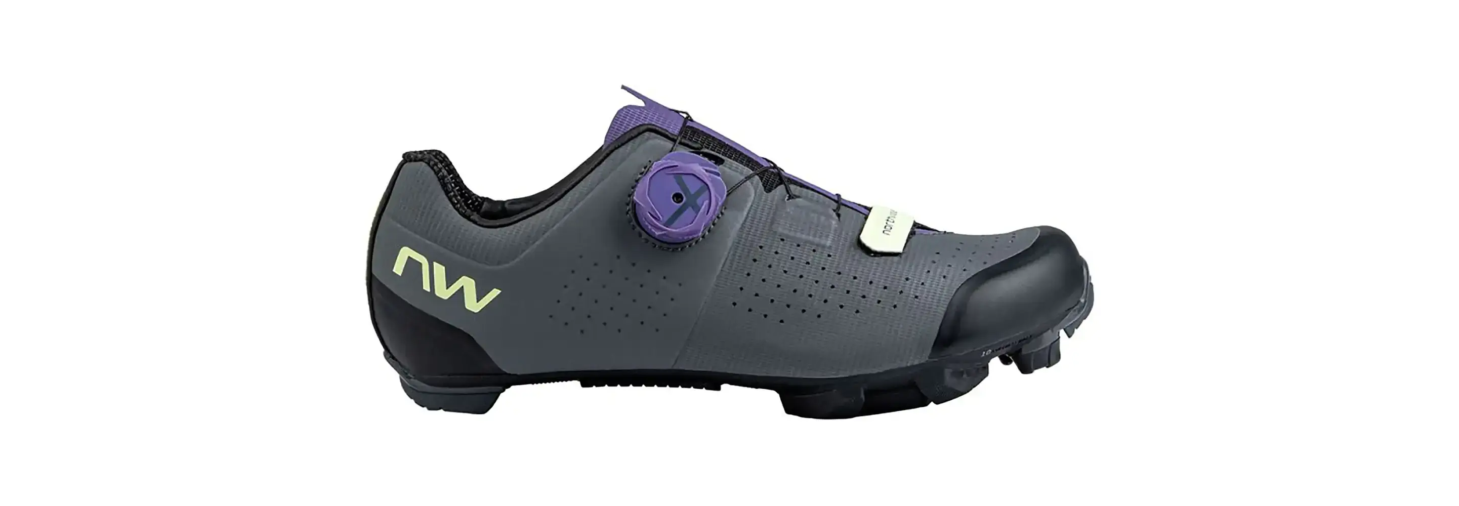Northwave Razer Mountainbikeschoenen Donkergrijs/Donkerpaars Dames
