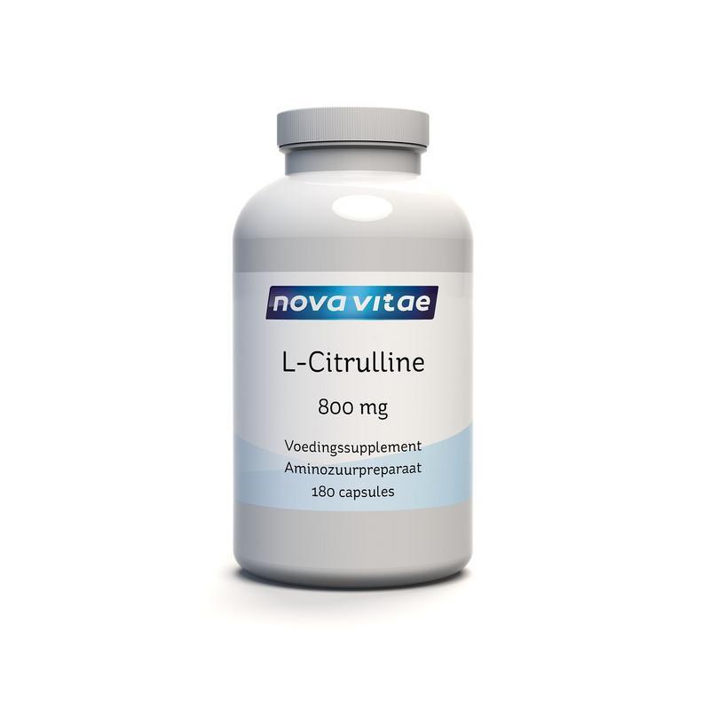 Nova Vitae L-Citrulline 800 MG 180 Capsules
