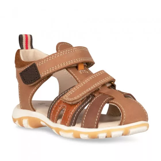 Sandales MARRON FREEMOUSS BOY CUIR