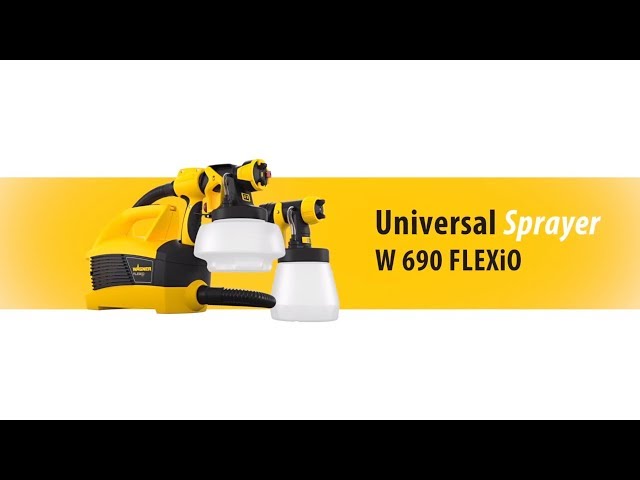 Wagner Flexio 690 HVLP Universeel spuitsysteem - 630W