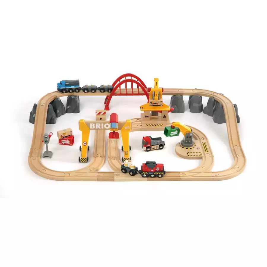 Brio BRIO Frachten Set Deluxe bunt