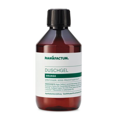 Manufactum Duschgel, Orange, 250-ml-Kunststoffflasche