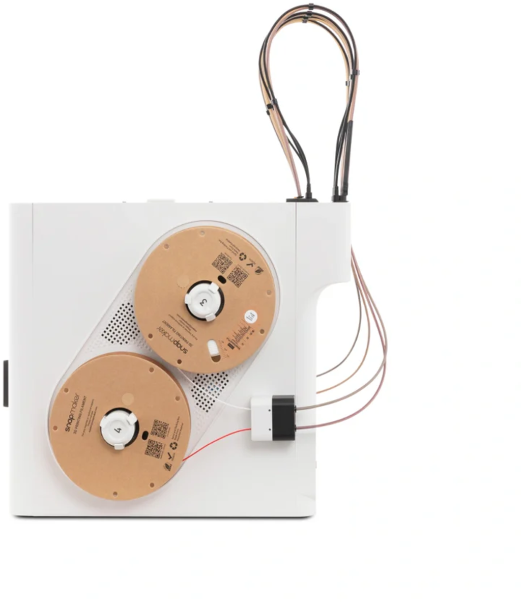 Snapmaker  U1    Multicolor 3D-Drucker mit vier Toolheads für automatischen Materialwechsel