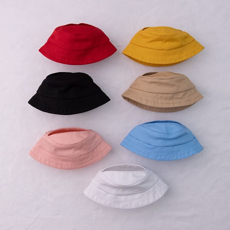 Miumi - Effen emmerhoed voor pop - 17 cm