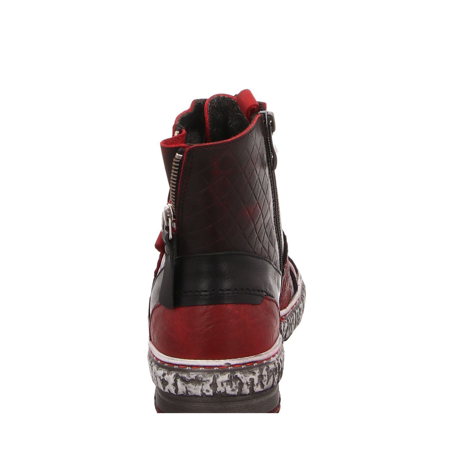 Krisbut Stiefelette rot