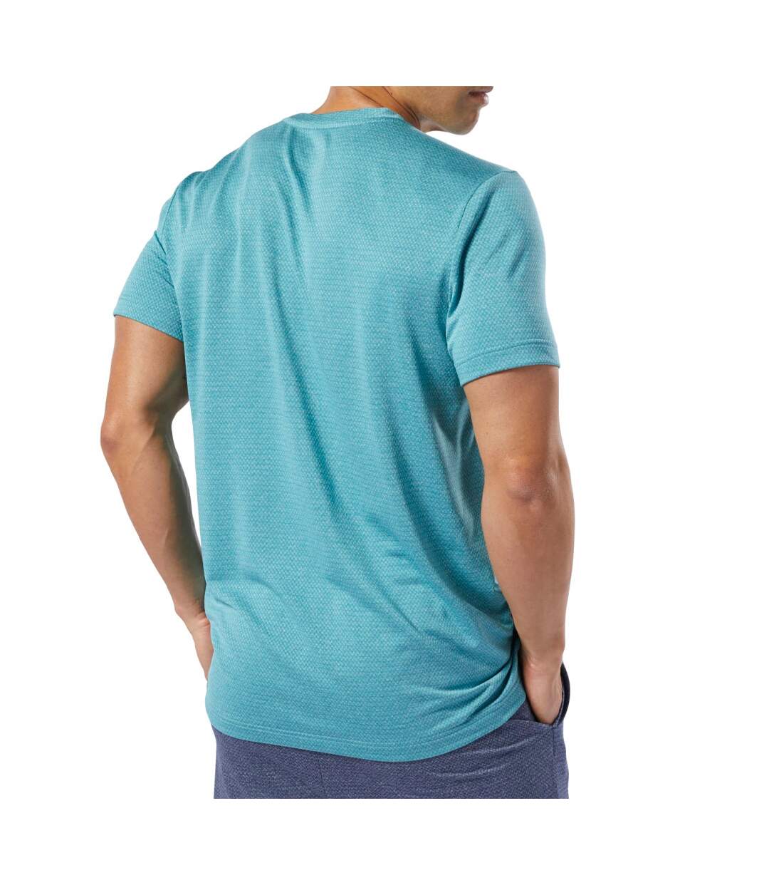Maillot de sport Vert Homme Reebok Workout