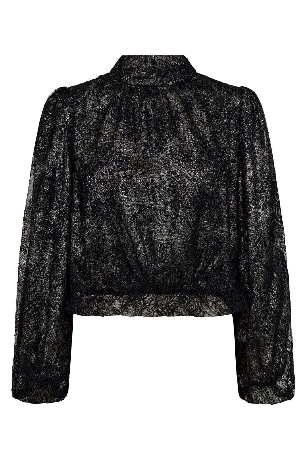 Co´Couture Similicc Lace Balloon Blouse 35636 96 black