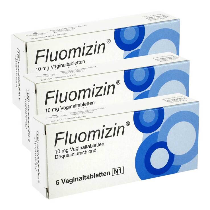 Fluomizin 10 mg Vaginaltabletten, 3x6 St