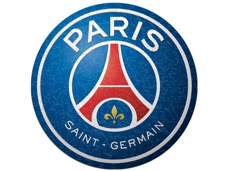 Iconic Puzzle PSG FC – Logo Offizielles Holzpuzzle, Grösse M