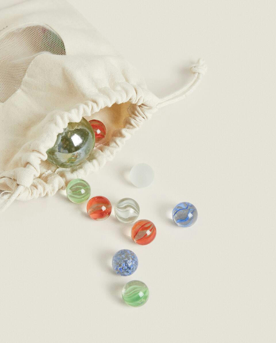 BOLINHAS DE GUDE DE BRINQUEDO (PACOTE COM 20)