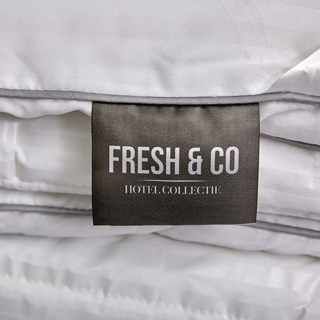 Dekbed Hotel Stripe Micro Dons - All-Season