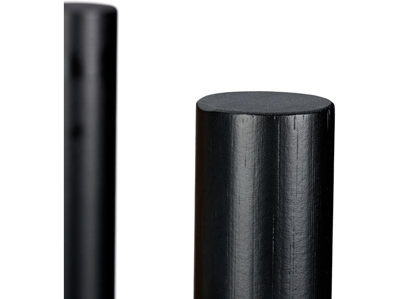 relaxdays Pflanzenständer verstellbar 35.5 cm, Schwarz Blumentopf mit Ständer