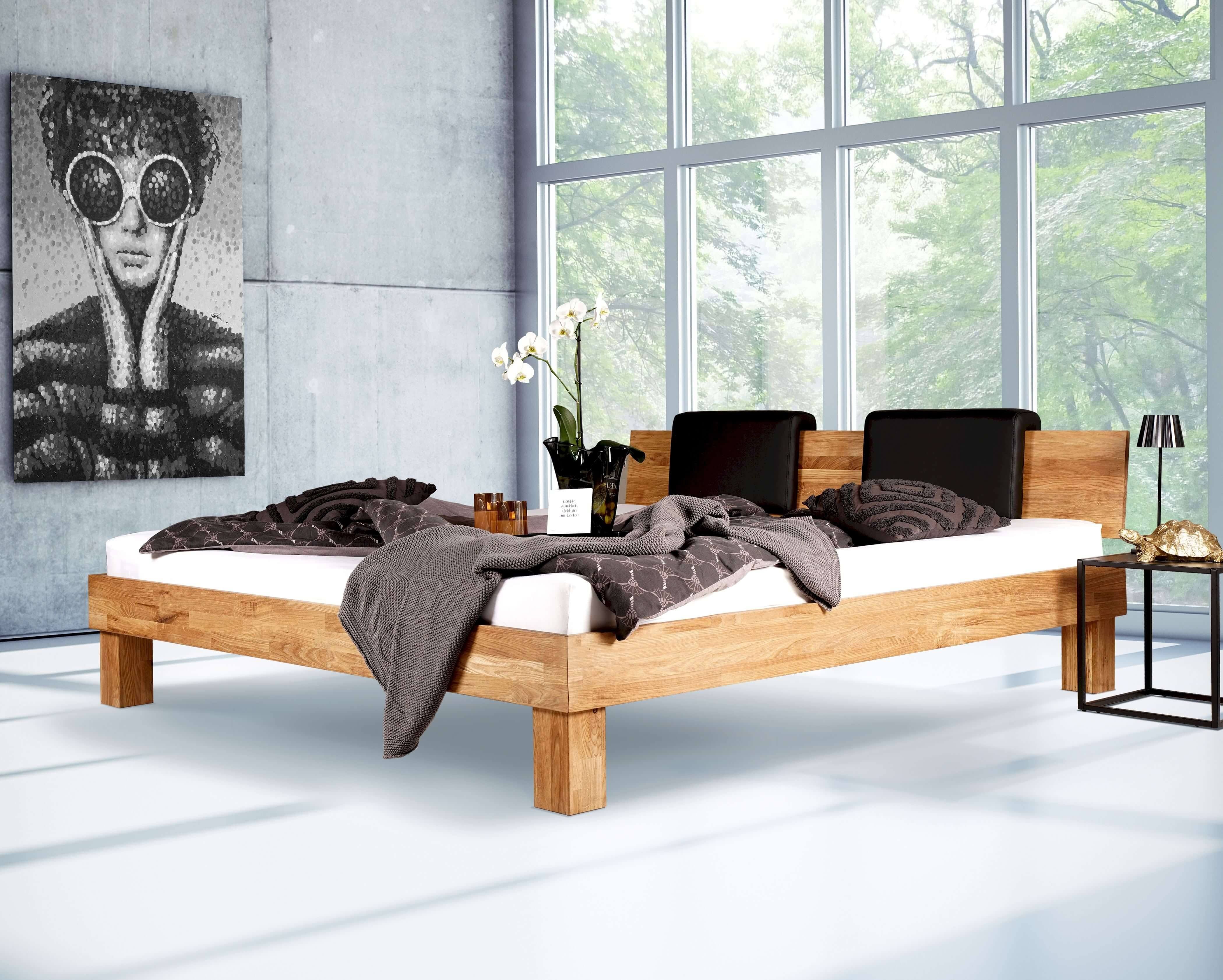 BlackWood »Buona Vita« Wildeiche Massivholzbett