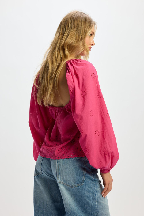 Refined Department roze dames blouse