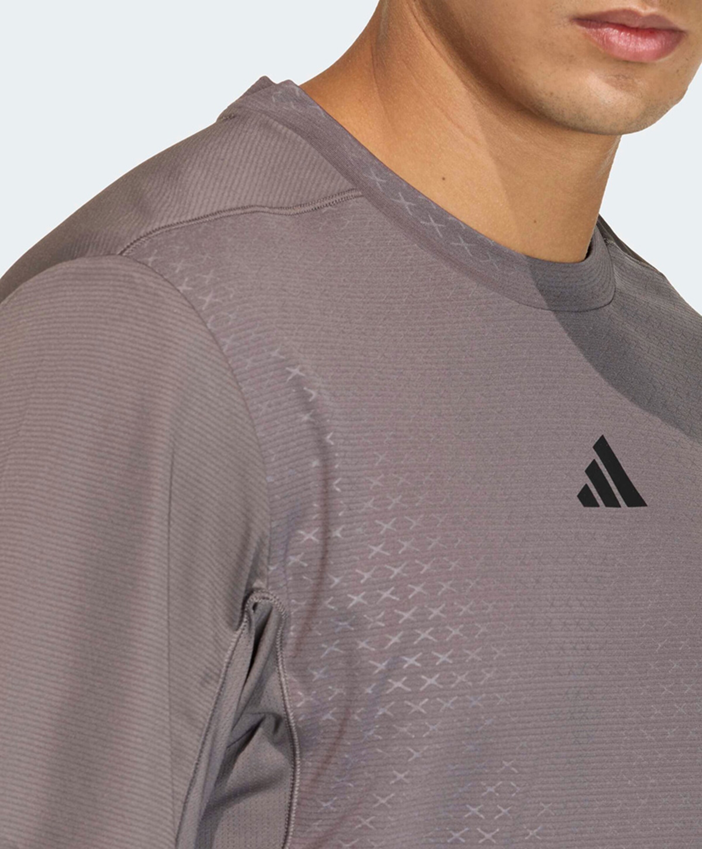 Adidas Heren t-shirt bruin