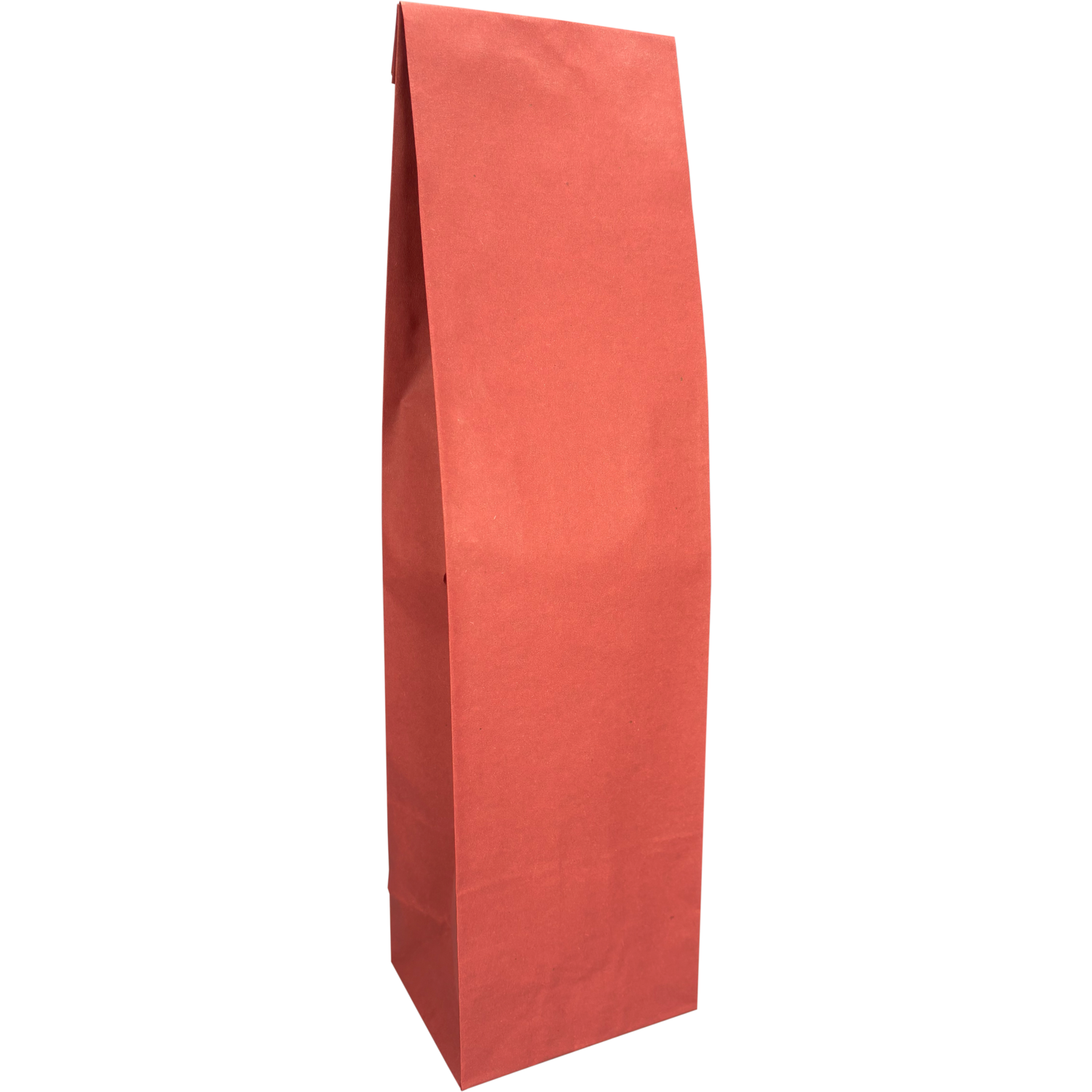 Fleszak, 10x40x8cm, papier, rood
