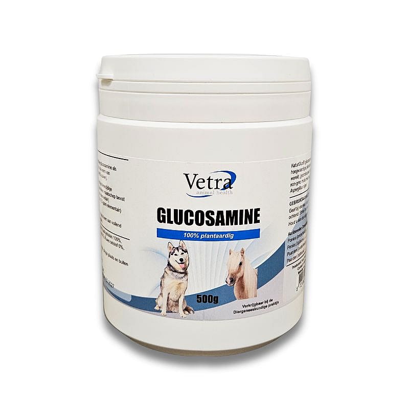 Vetra Glucosamine HCl Poeder Paard Hond Kat | 500 gram | 15123
